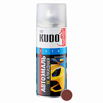KUDO KU-4049 Эмаль авто. номерная "Тёмно-коричневый 793" 520мл 1/6шт
